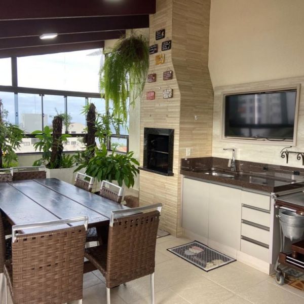 COBERTURA DUPL�X EM BOMBAS 3 SU�TES 2 CARROS