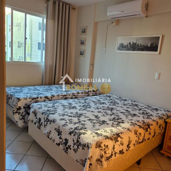 APART(01) EM BOMBAS 3 DORM 100 METROS DO MAR