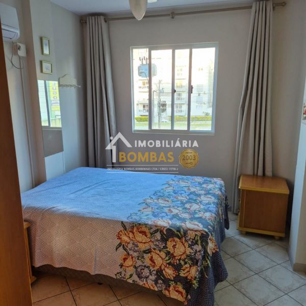 APART(01) EM BOMBAS 3 DORM 100 METROS DO MAR