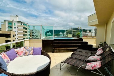 COBERTURA EM BOMBAS 3 DORM. 1 VAGA D GARAGEM